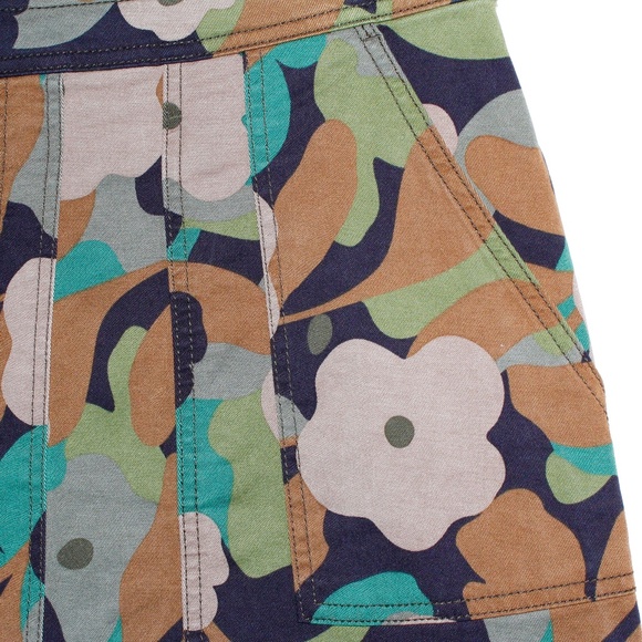 Cabi "Zip Line" Floral Side Pocket Skirt - Picture 7 of 16